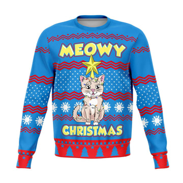 Ugly Christmas Meow Sweater